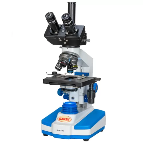 Research Inclined Trinocular Microscope